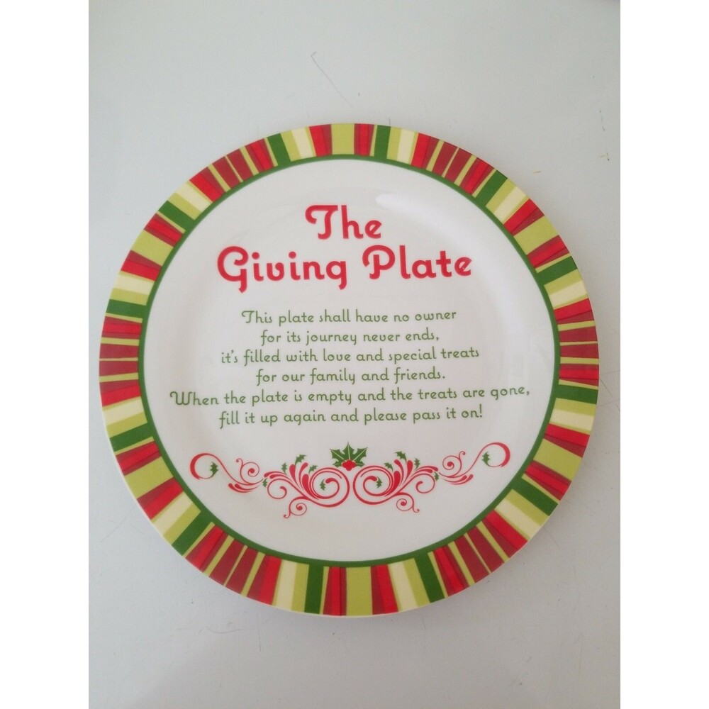 Christmas The Giving Plate